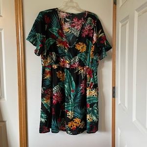 Shein tropical dress
